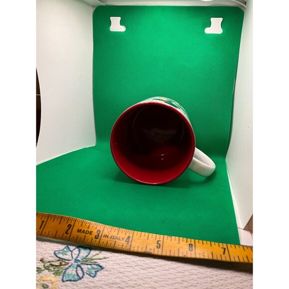 Disney Minnie Mouse Mug "Michelle" Personalized 3.75" Tall Red Interior & Handle - Picture 2 of 7